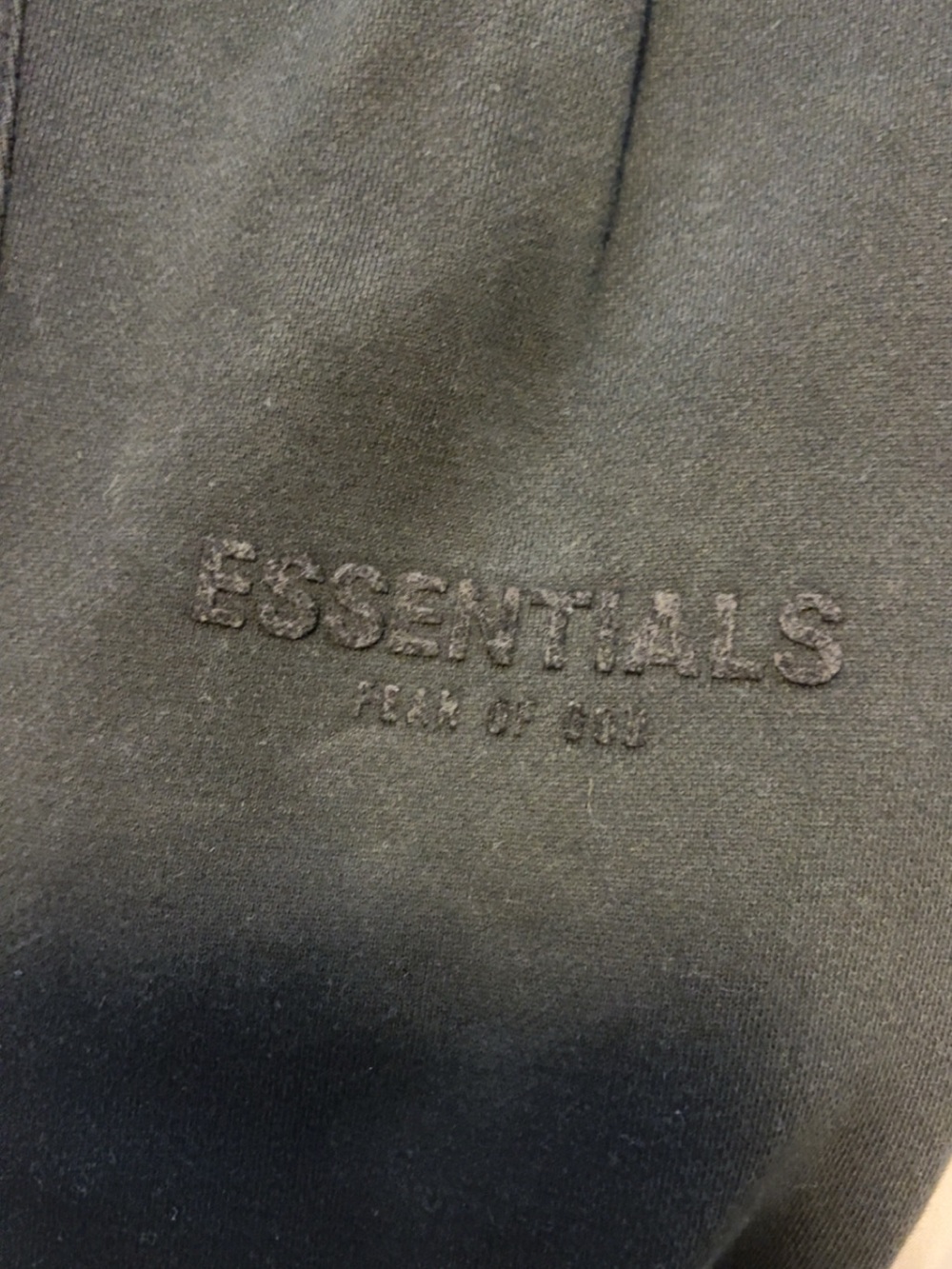 Mens essentials fear of god sweatpants